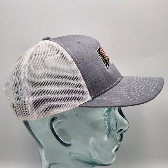 St Stans Est 1984 Beer Brewery Gray White Snapback Trucker Hat Embroidered Logo - Picture 5 of 11